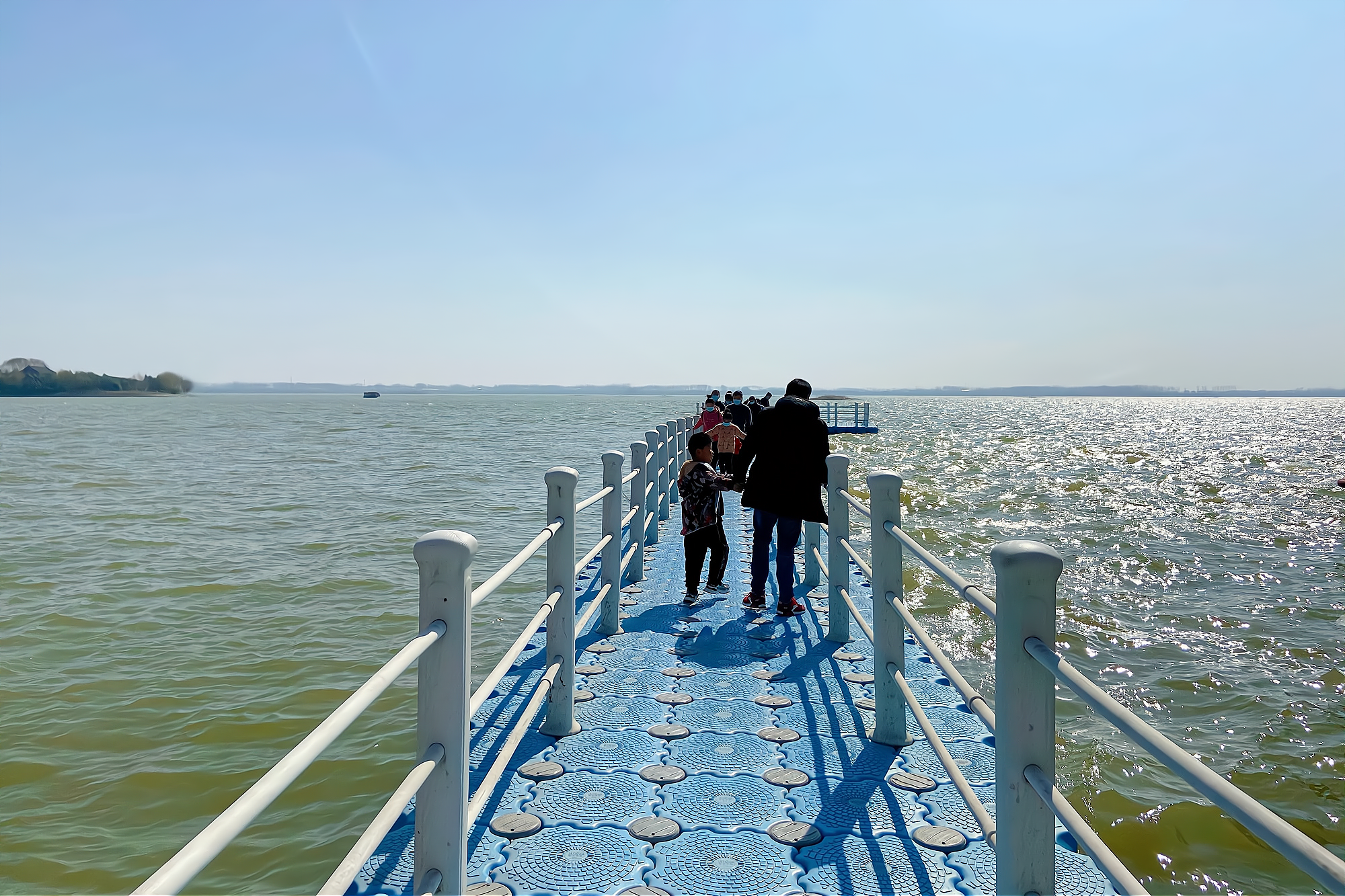 单县浮龙湖,菏泽市的省级旅游度假区,被誉为"江北西湖"