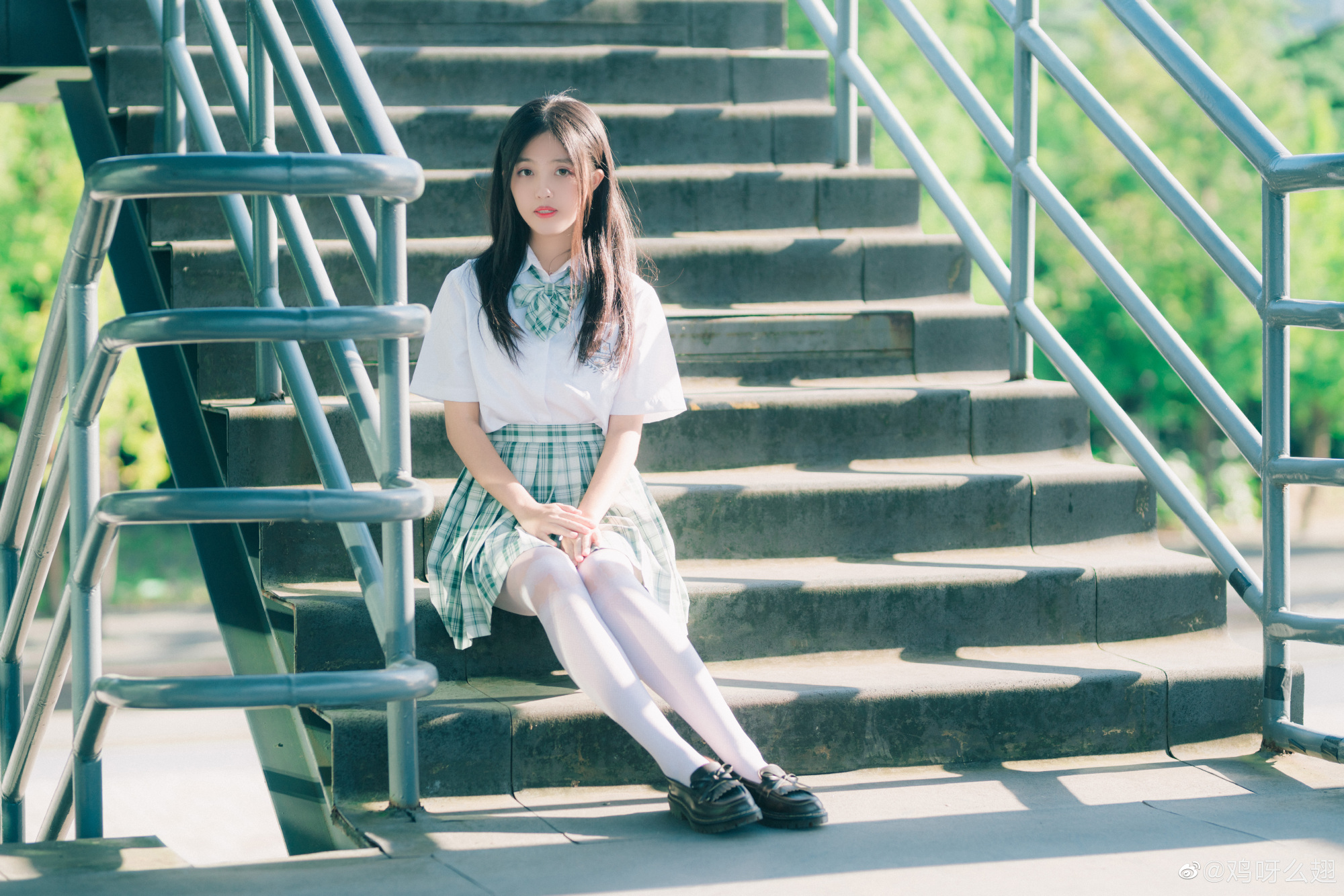 小姐姐jk制服写真图鉴,少女情怀总是诗