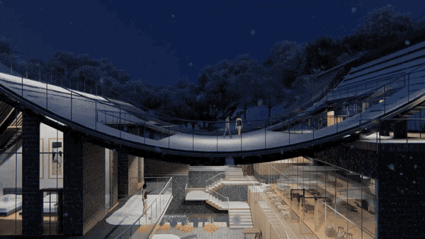 2020建筑新人赛趣味屋顶爱发呆的重大女孩设计了一场好玩的梦