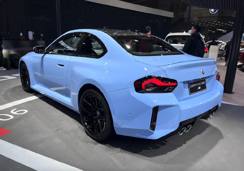 2022广州车展丨提供丰富选装30t直列六缸8at全新宝马m2实拍