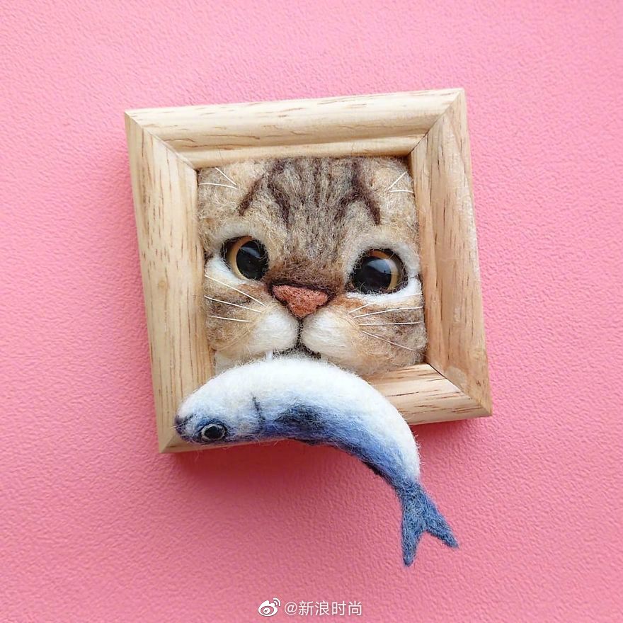 猫咪镜框