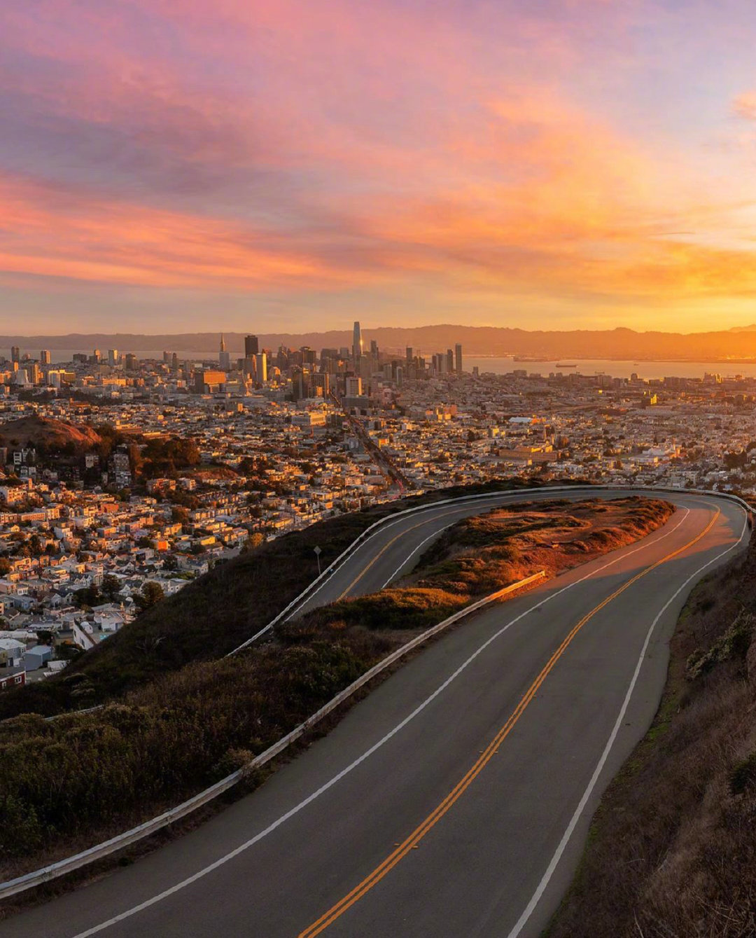 旧金山的海湾风景