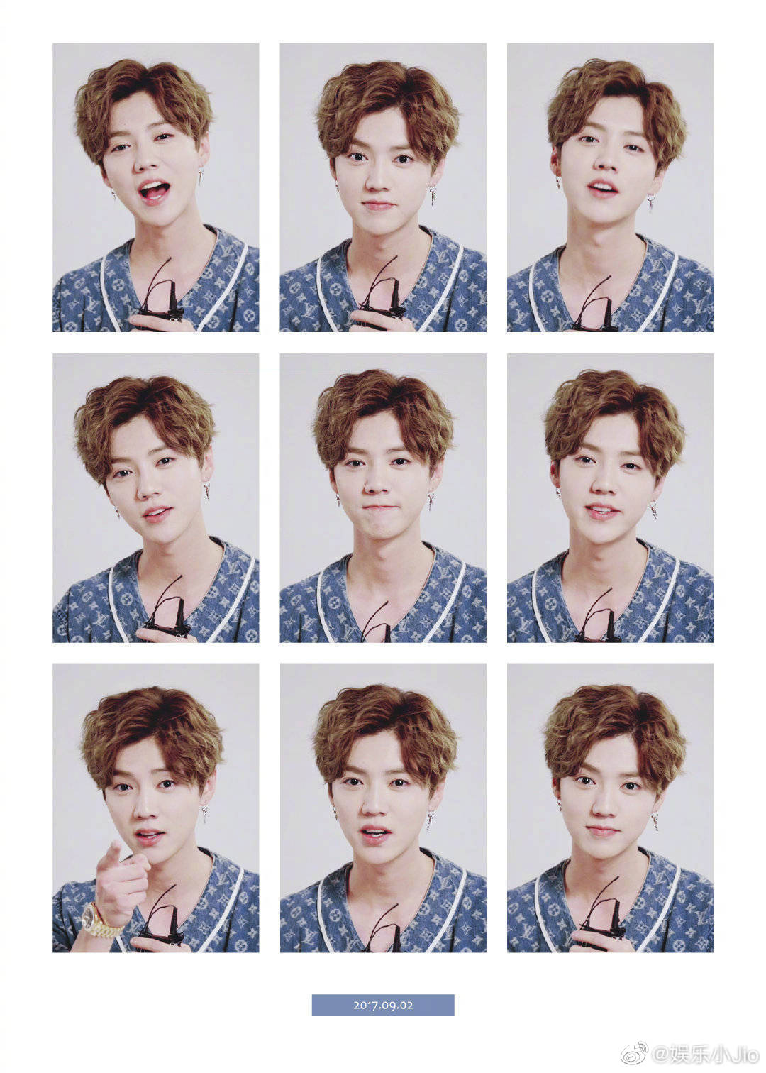 鹿晗证件照合集各种风格的证件先都值得收藏大家快来领取