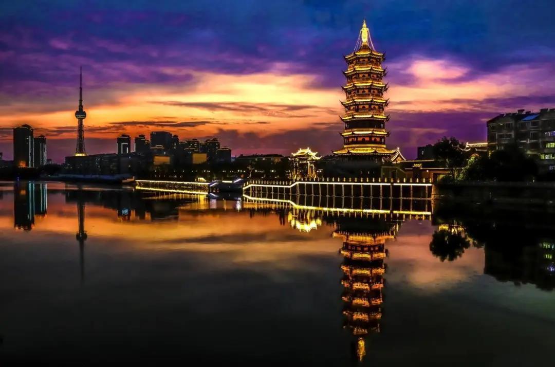 美丽江苏每日一景丨泰州尘世幸福枕一水柔情