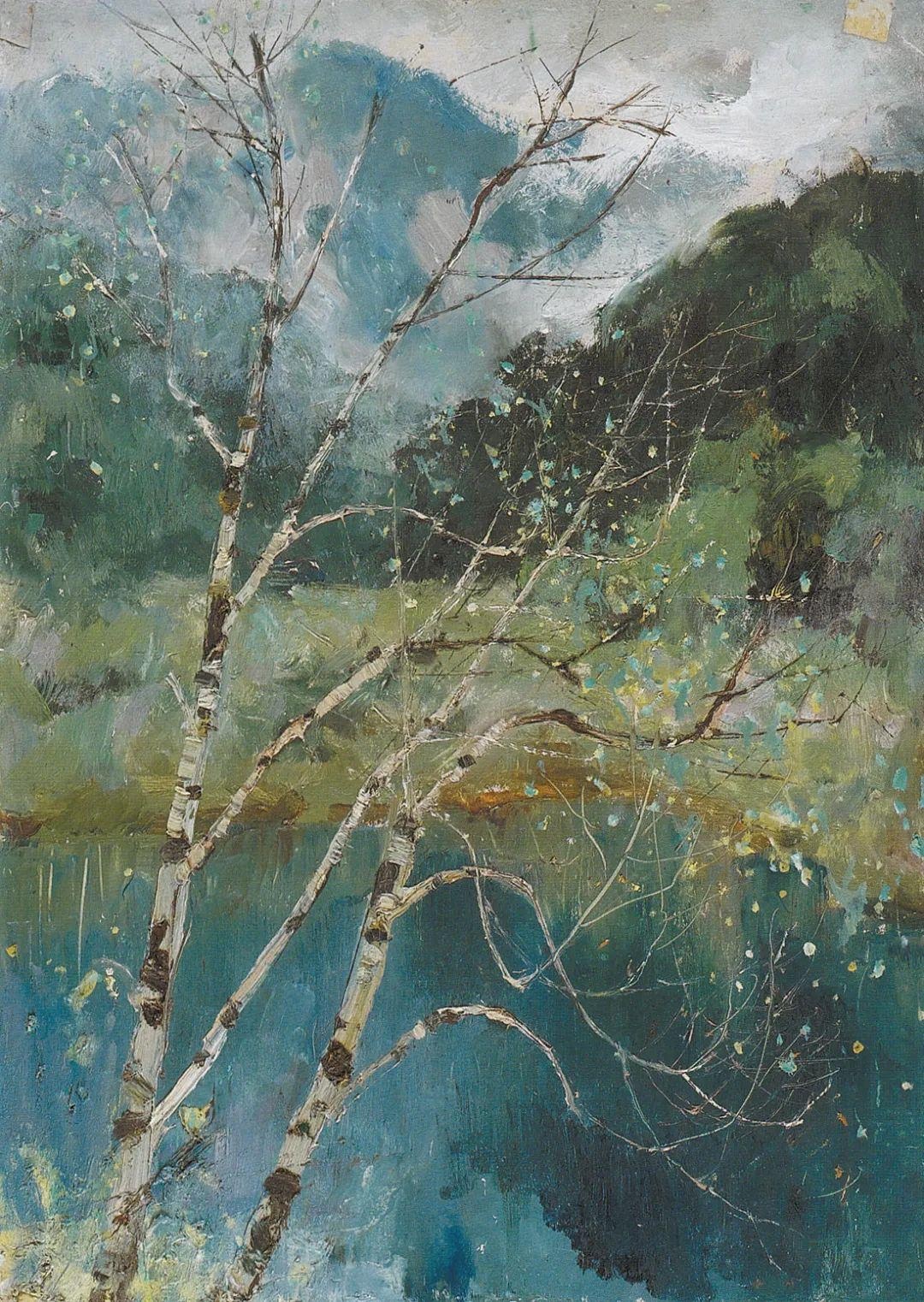 来自画家 苏天赐 油画作品欣赏__财经头条