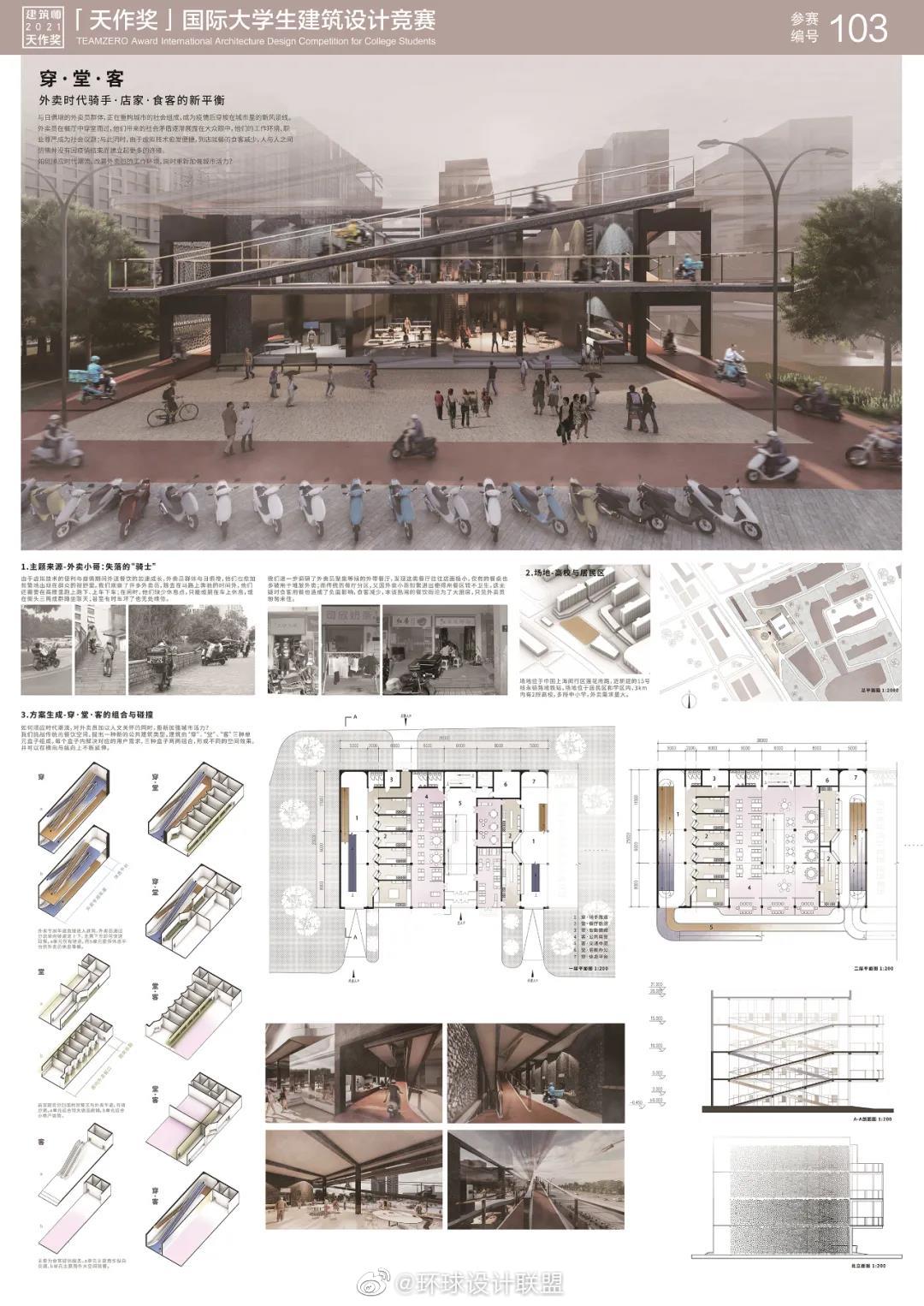2021天作奖国际大学生建筑设计竞赛获奖作品选