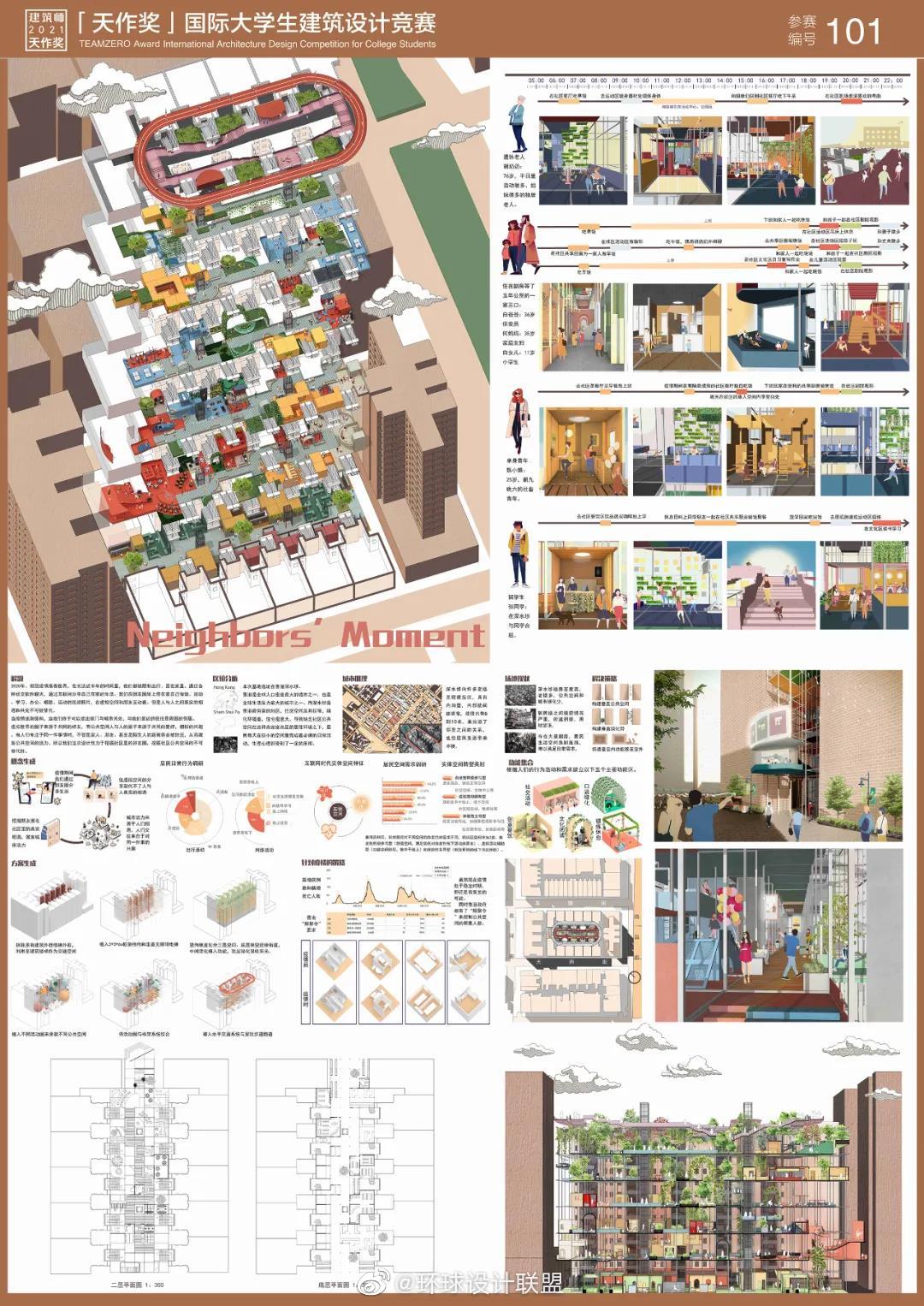 2021天作奖国际大学生建筑设计竞赛获奖作品选