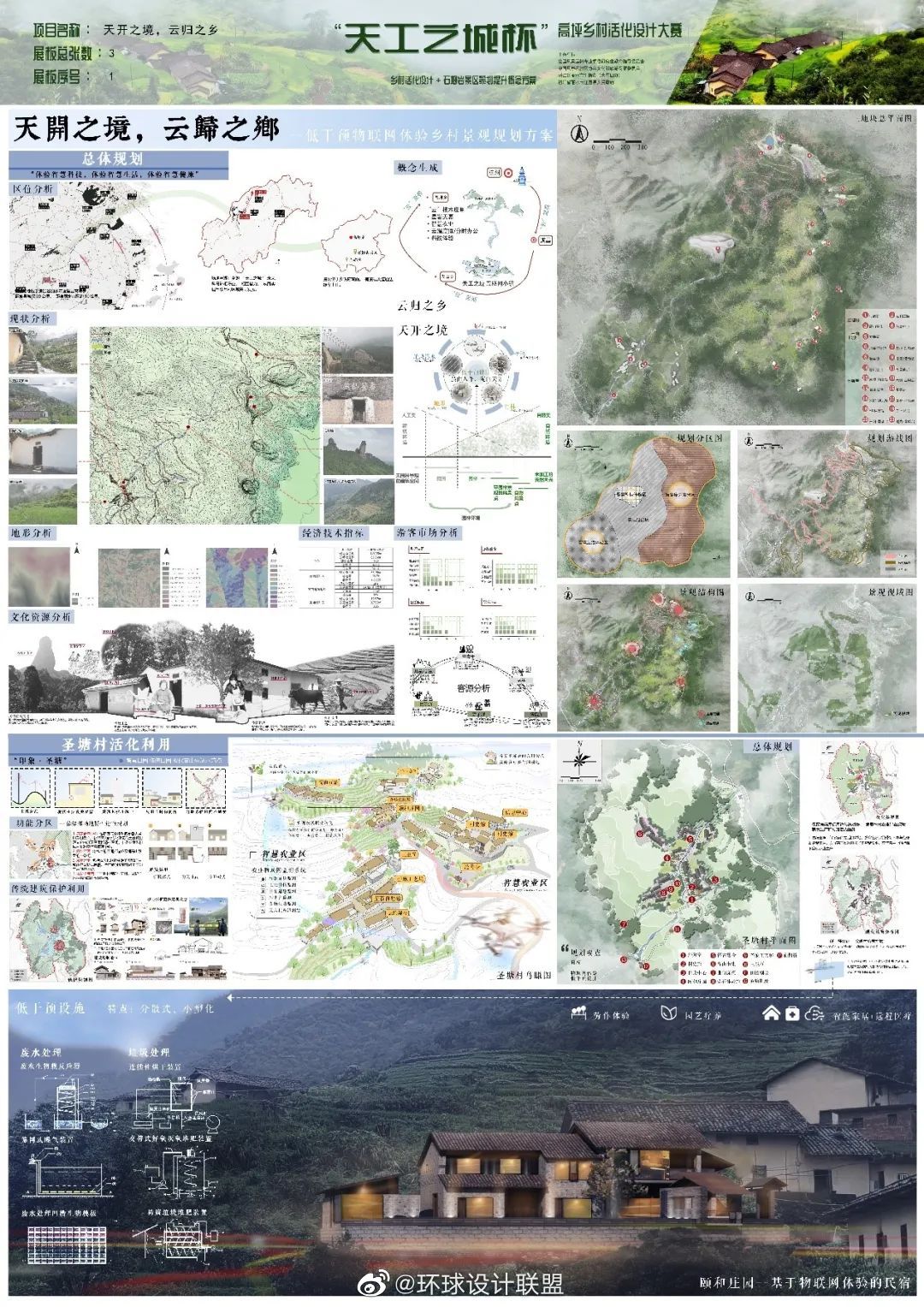 “天工之城杯”高坪乡村活化设计大赛获奖作品选
