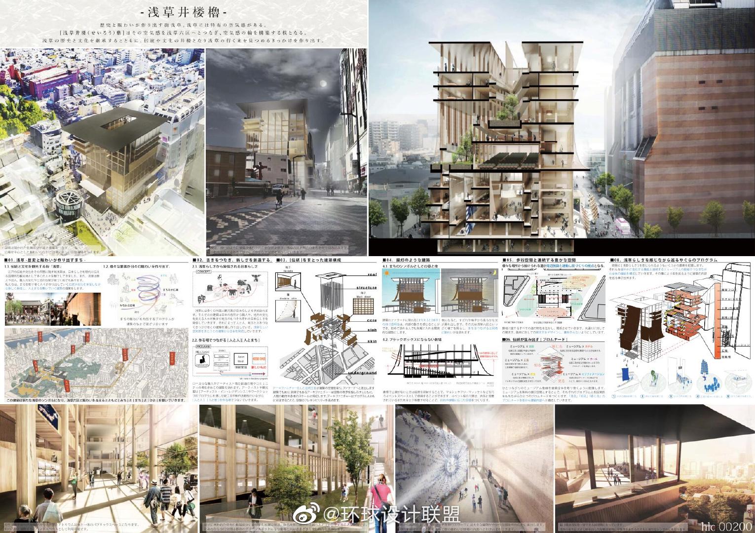 建筑设计丨竞赛展板