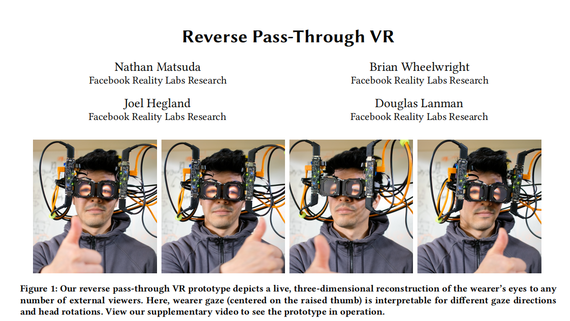 Facebook这项vr新研究被网友喷 毫无用途 财经头条