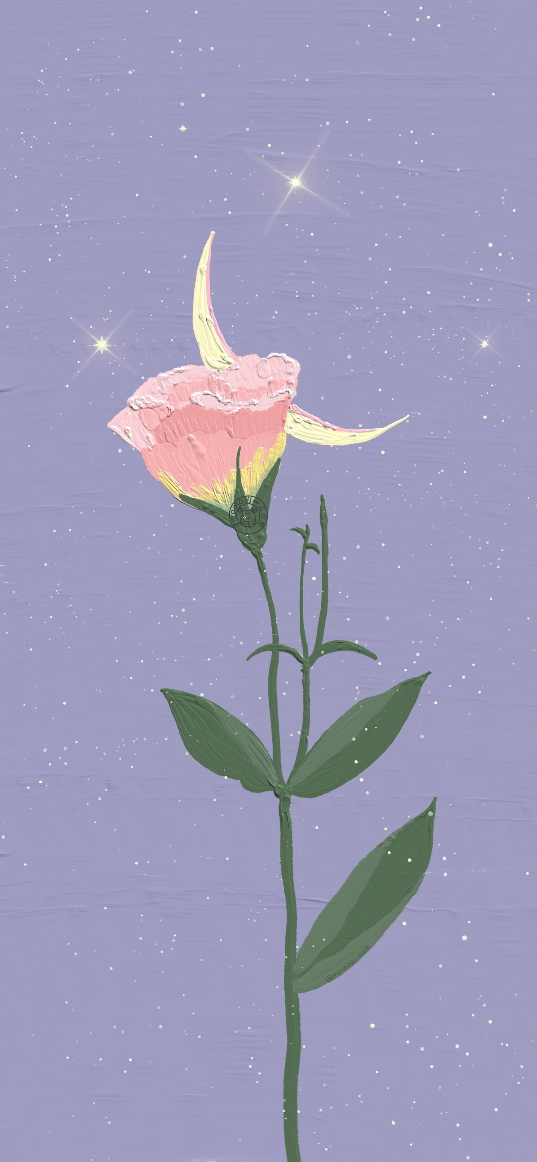 手绘油画壁纸灵魂画手里的美好世界crlogo