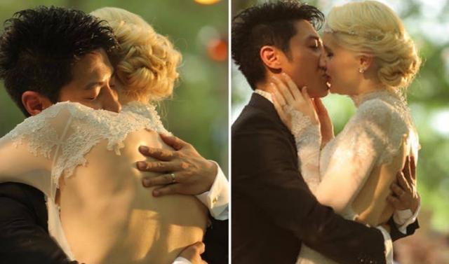 同是结婚照, 别人照片干净清爽, 看到撒贝宁的结婚照: 央视的特权