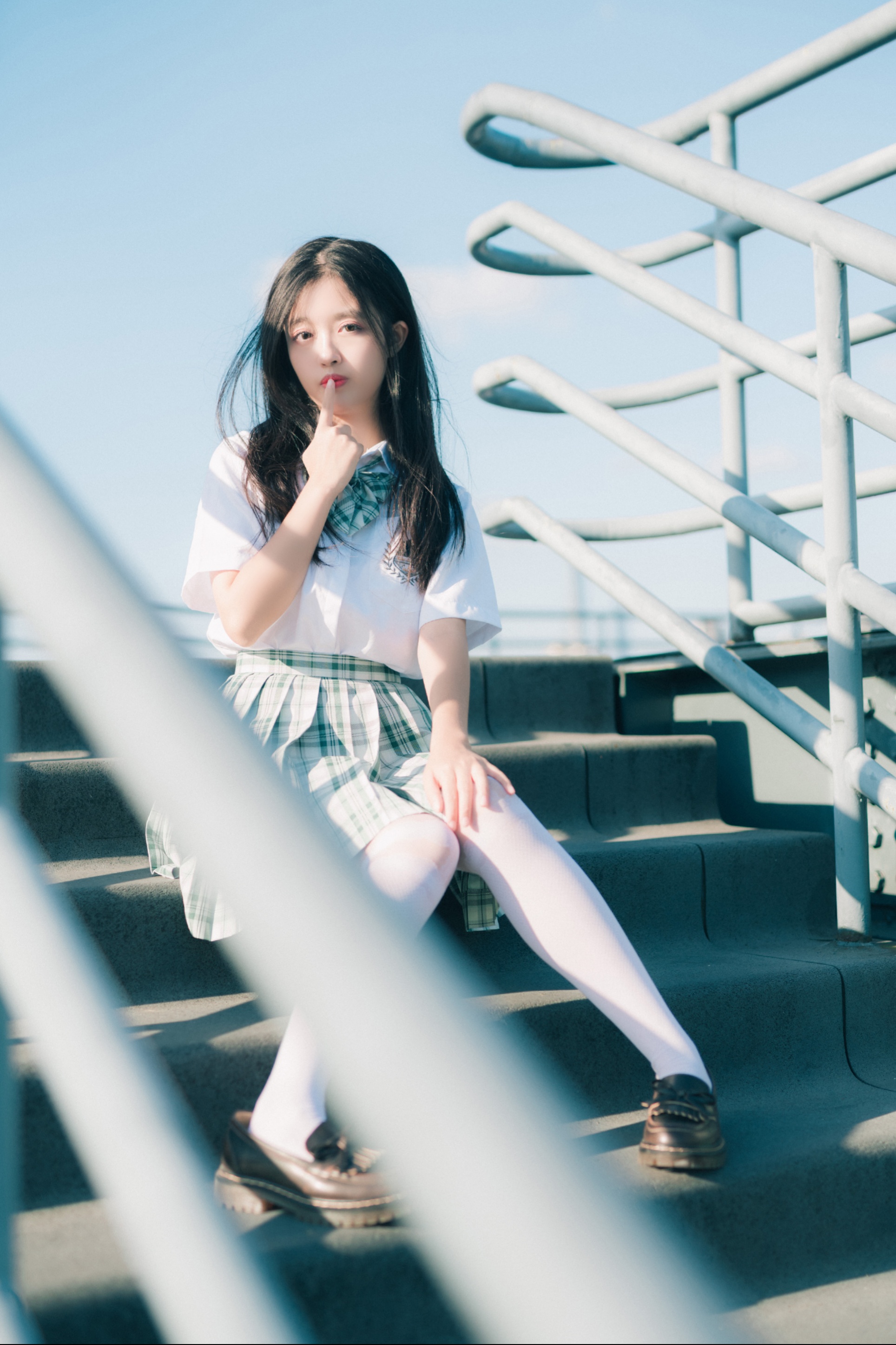 小姐姐jk制服写真图鉴,少女情怀总是诗