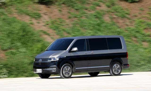 试驾点评全新大众t6.1 multivan highline感受依旧平顺