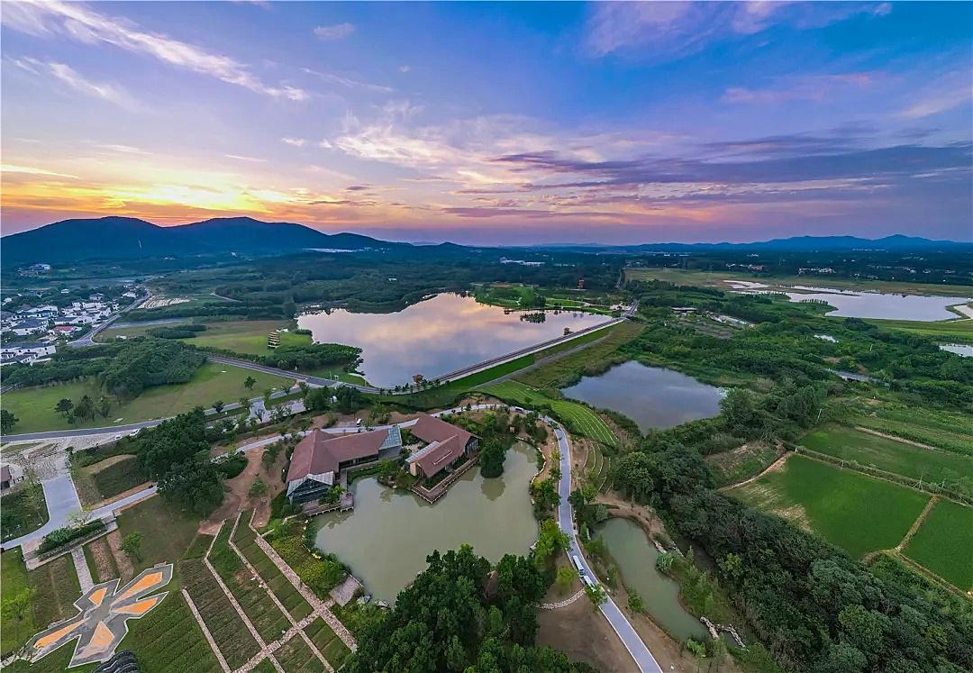 美丽江苏·每日一景丨常州溧阳:落日黄昏晓 曹山霞光净