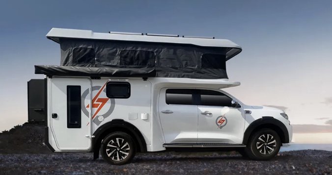 览众升顶炮双排皮卡房车——更精致,更具通过性的多功能旅居车