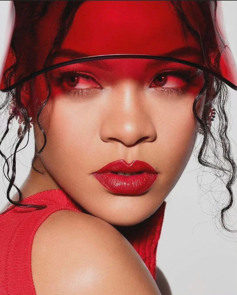 蕾哈娜rihanna fenty beauty宣传片 这个红唇好美……|蕾哈娜_新浪
