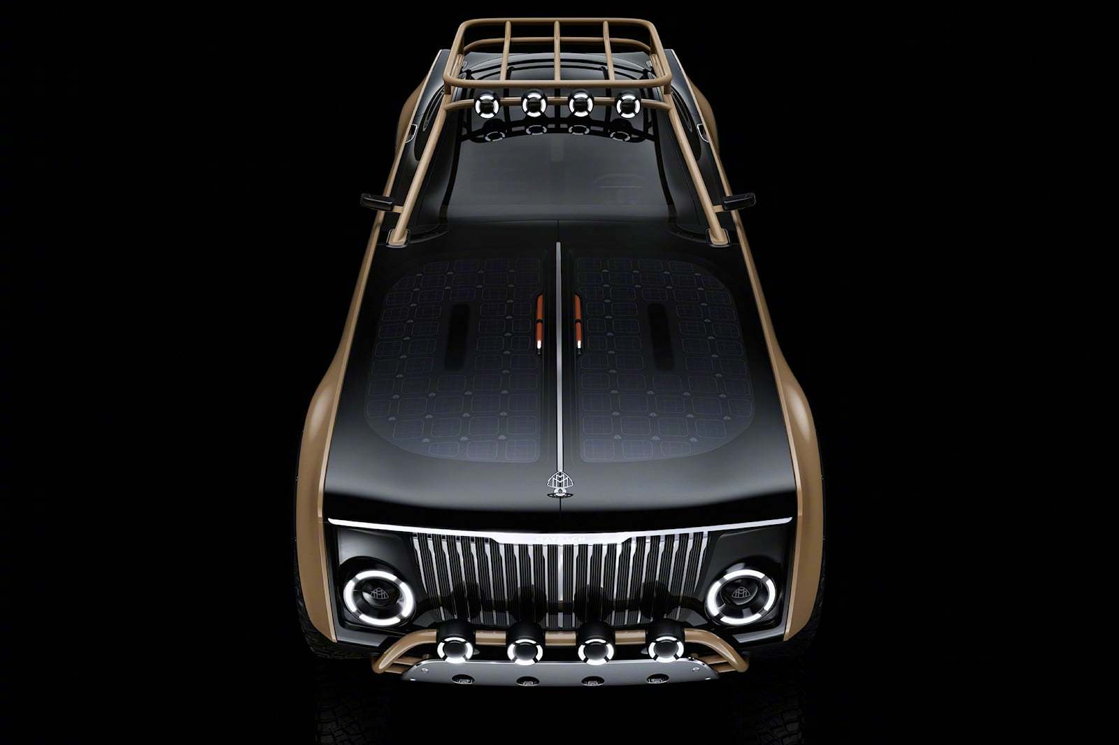 迈巴赫maybachoffroadcoupe这概念车是不是很型酷