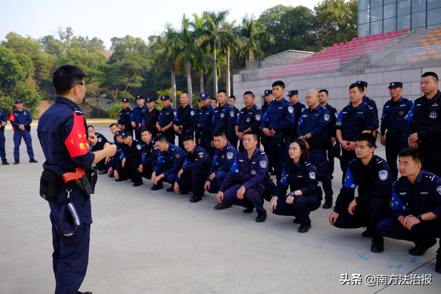 全省公安机关最小作战单元现场处置教官培训班在广东公安民警培训中心