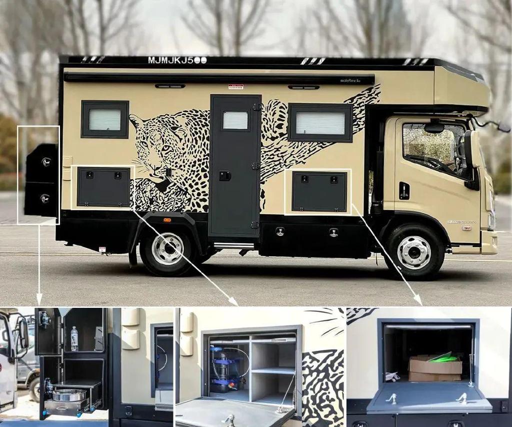 卡居500房车 后置厨卫布局 创新空间设计 精心打造旅居神器