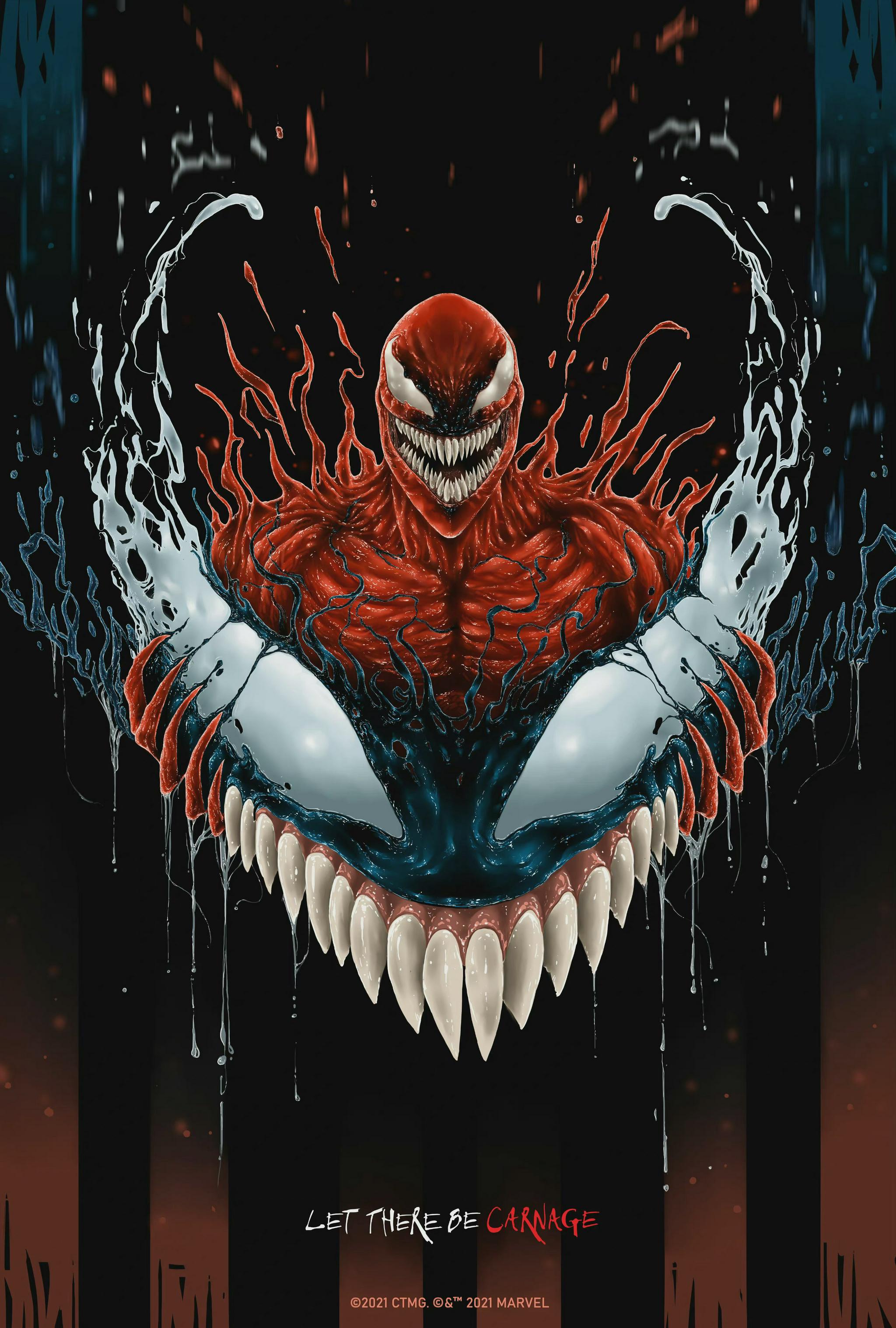 《毒液2》官方艺术海报大赏!_高清图集_新浪网