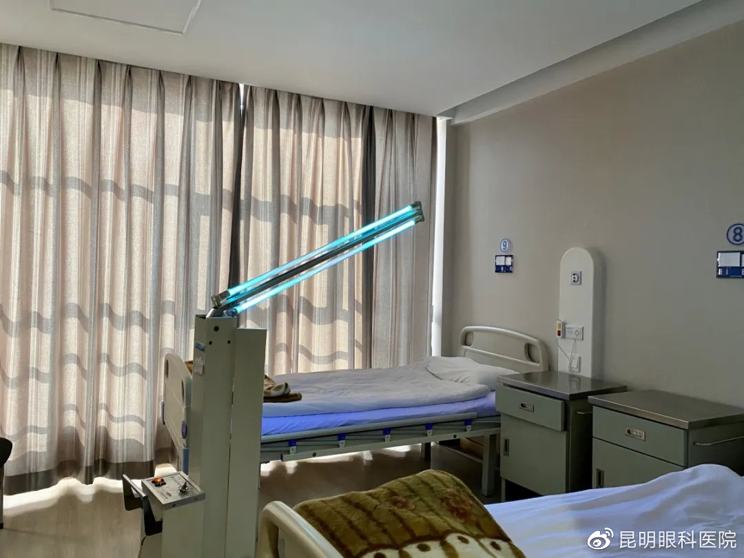 晨间住院部病房,紫外线空气消毒全方位消毒细节防控,我们更专业除医师