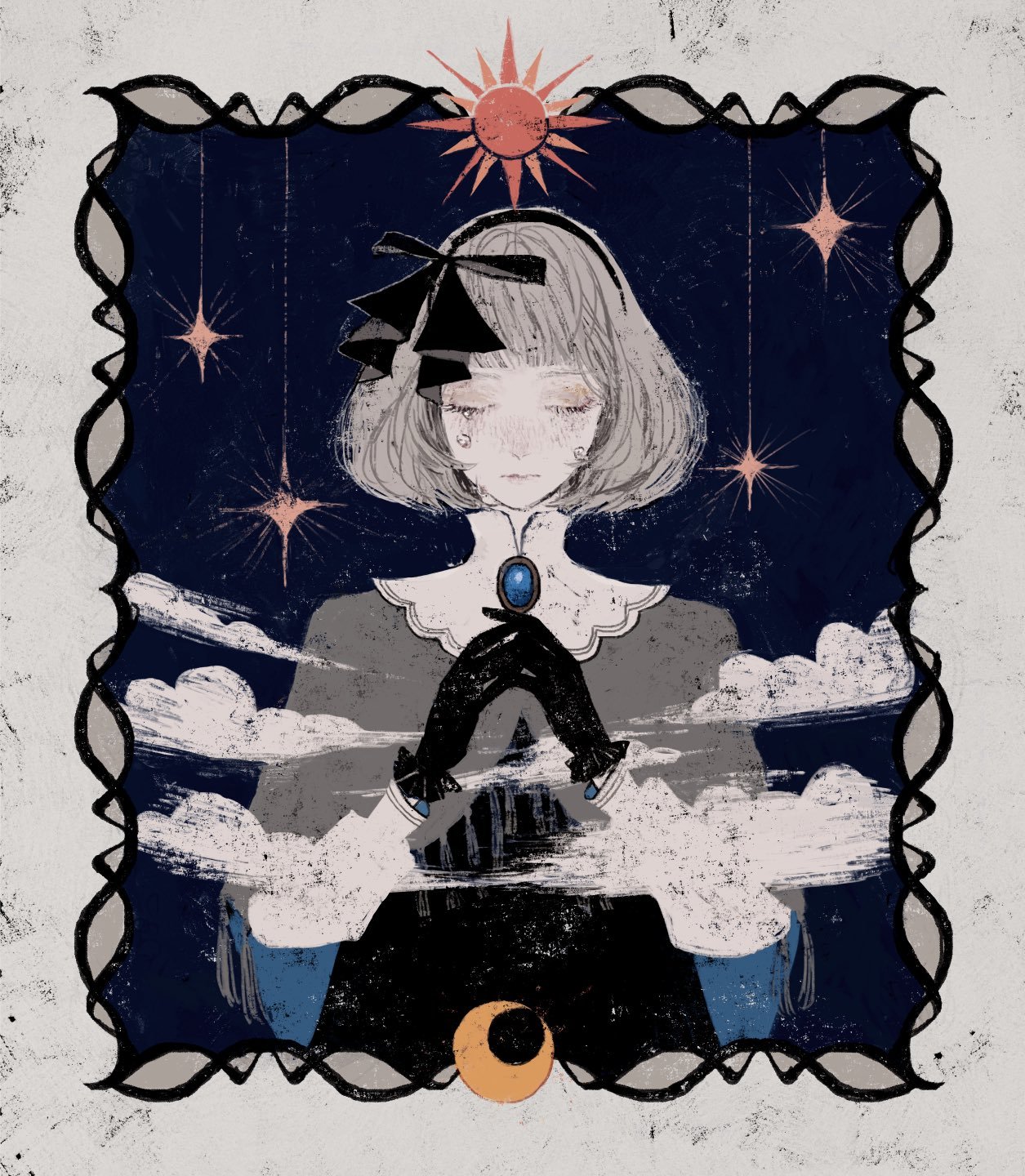 安静的暗色调 - 插画师 sekhr0w0