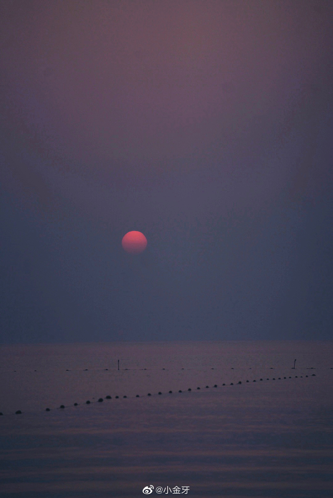 缓缓的海声，微凉的海风，升起的日出，空无一人的海滩……__财经头条