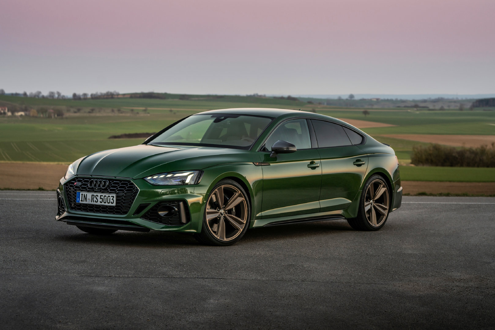 2020 audi rs5 sportback这个颜色爱了