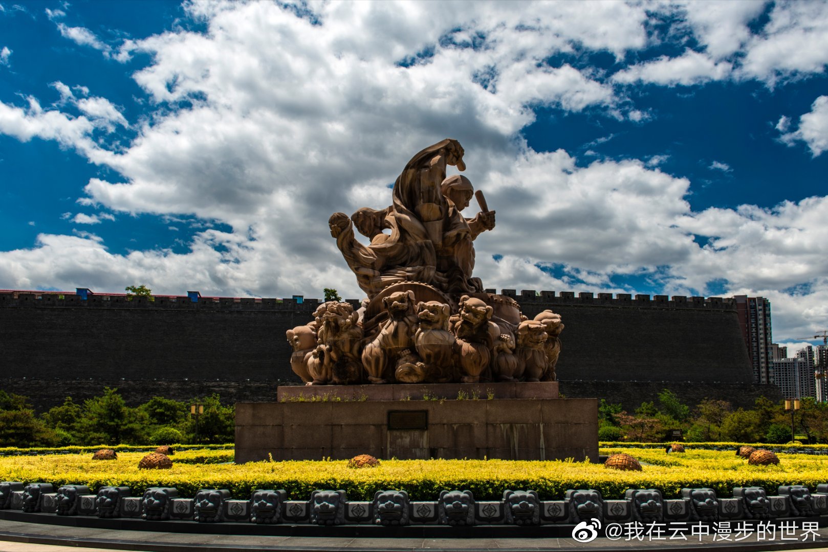 古建云天临汾古城遗址公园