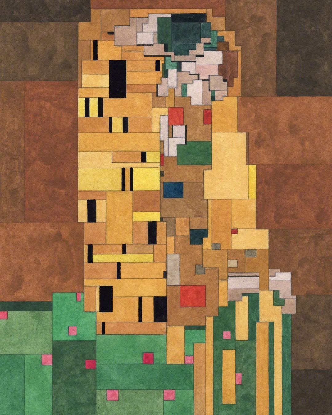 世界名画的重构,你能看出几个? adam lister