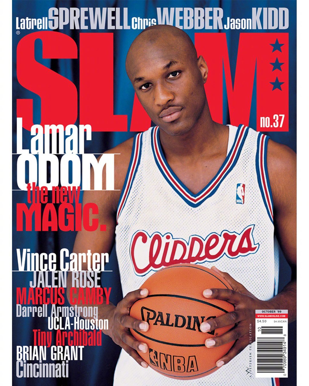 卡哇伊,乔治登上新一期《slam》杂志封面!__财经头条