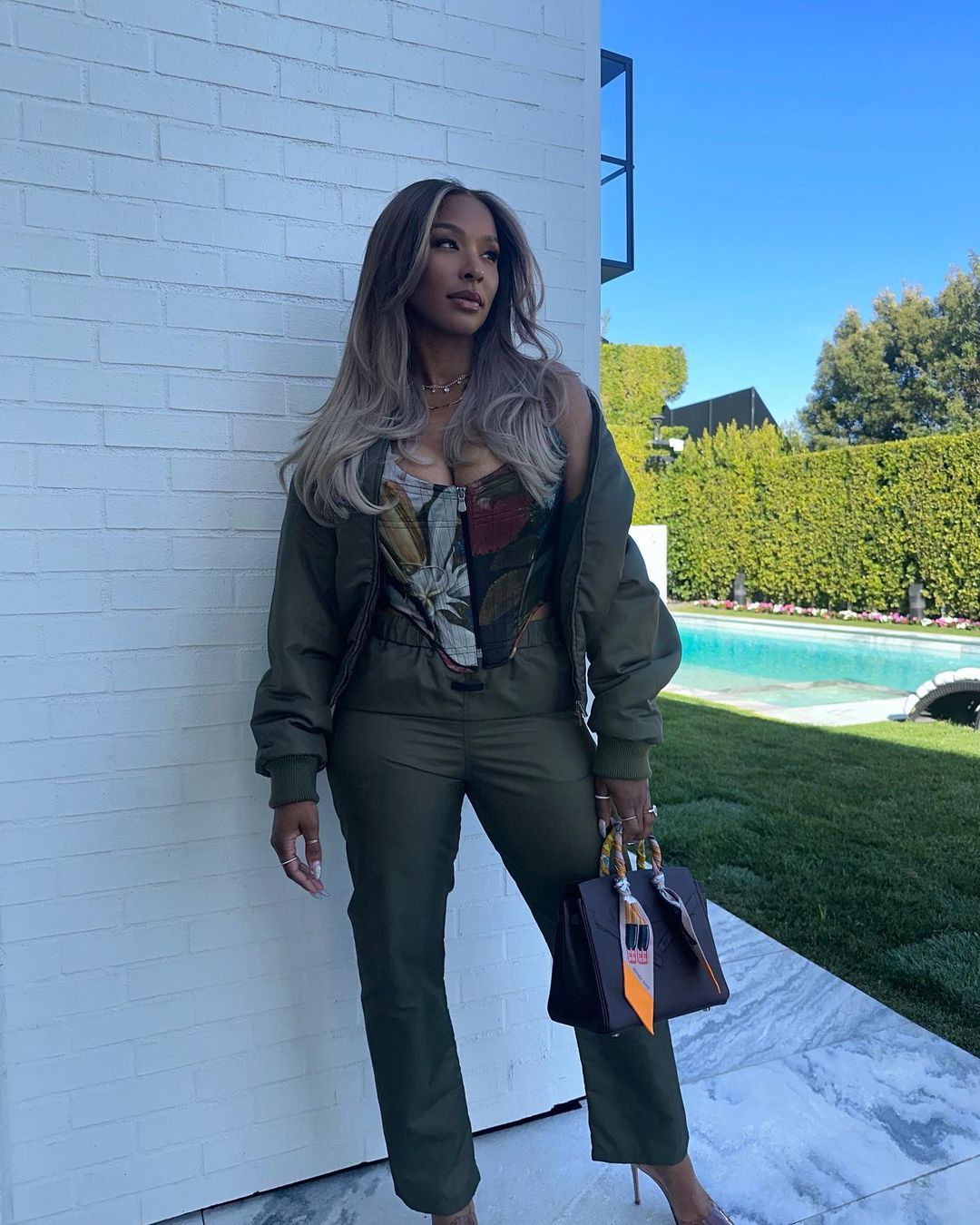 詹嫂做完头发晒出美照