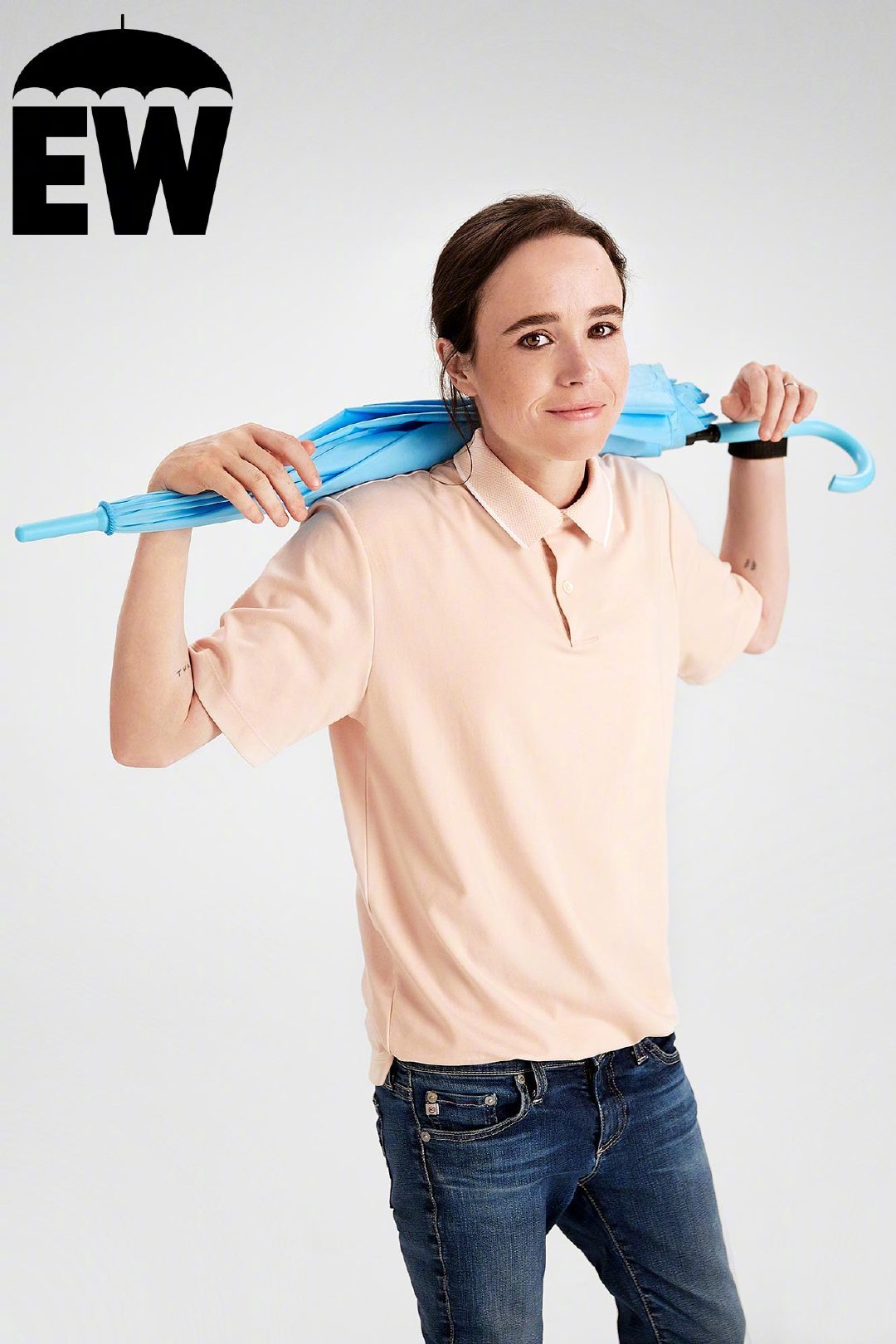 《伞学院》主演艾伦·佩吉,罗伯特·席安,汤姆·霍珀,艾丹·加拉赫,艾