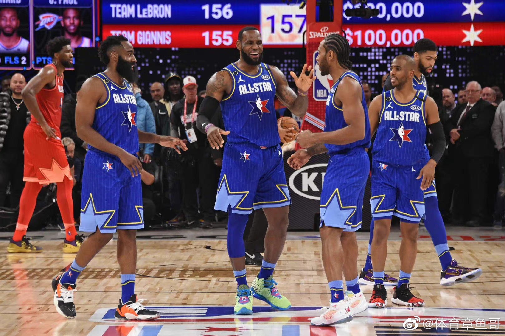 连续第6年当选nba全明星赛队长的6号詹__财经头条