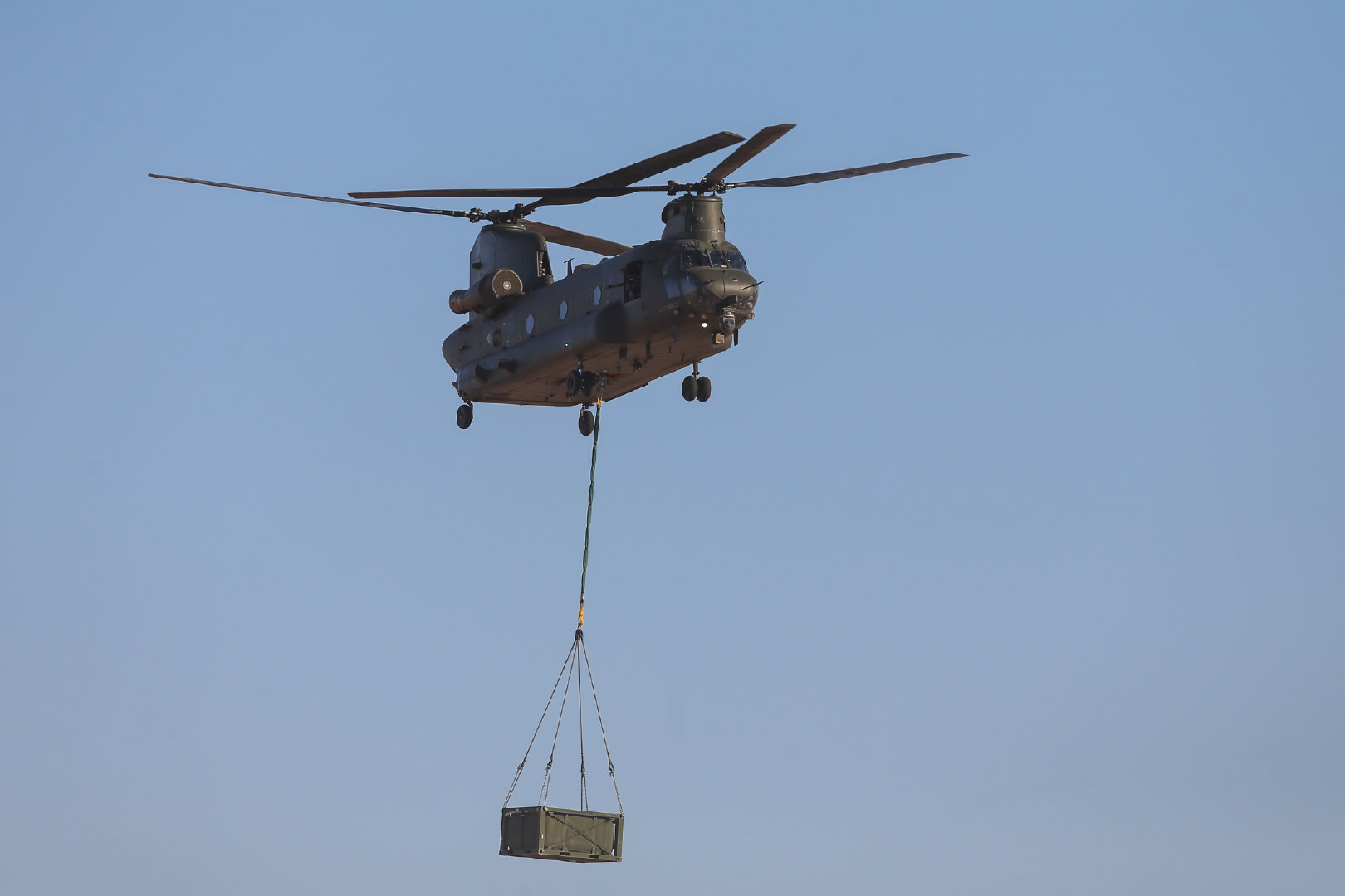 美国海军陆战队ch-53e超级种马直升机参加wti2-23__财经头条