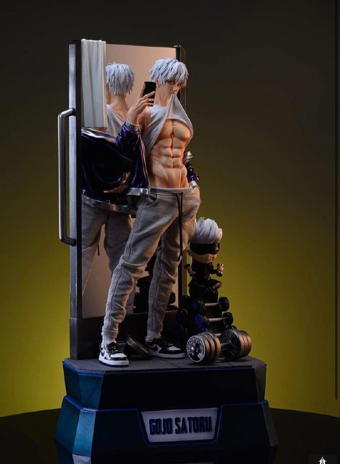 非官方五条悟手办,棉质裤子可以更换_高清图集_新浪网