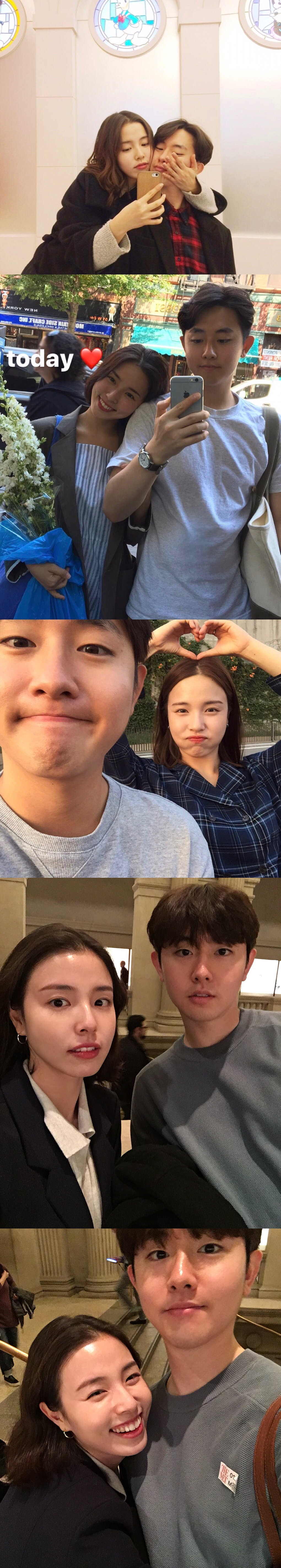 情侣日常拍照姿势 get