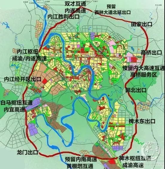内江交通规划2030图片