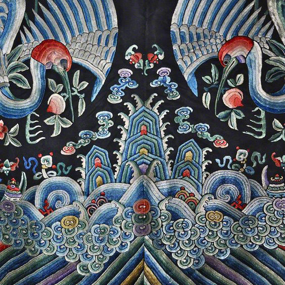 中国经典传统纹样·海水江崖纹