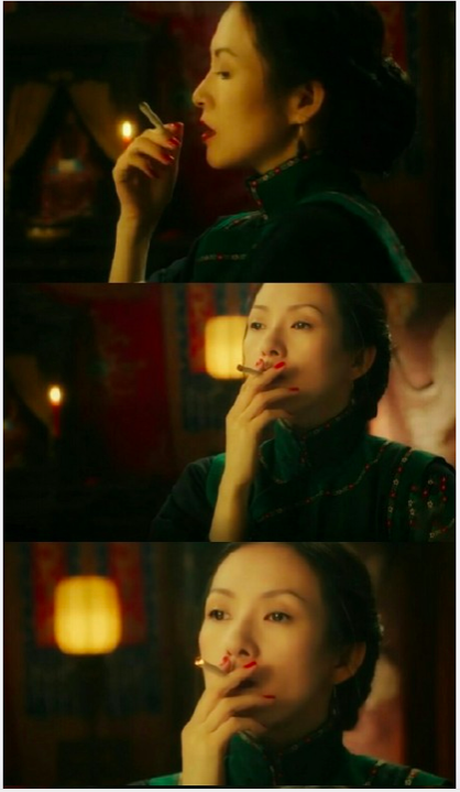 女演员抽烟镜头合集不同场景,不同情绪,你心中top1是谁?