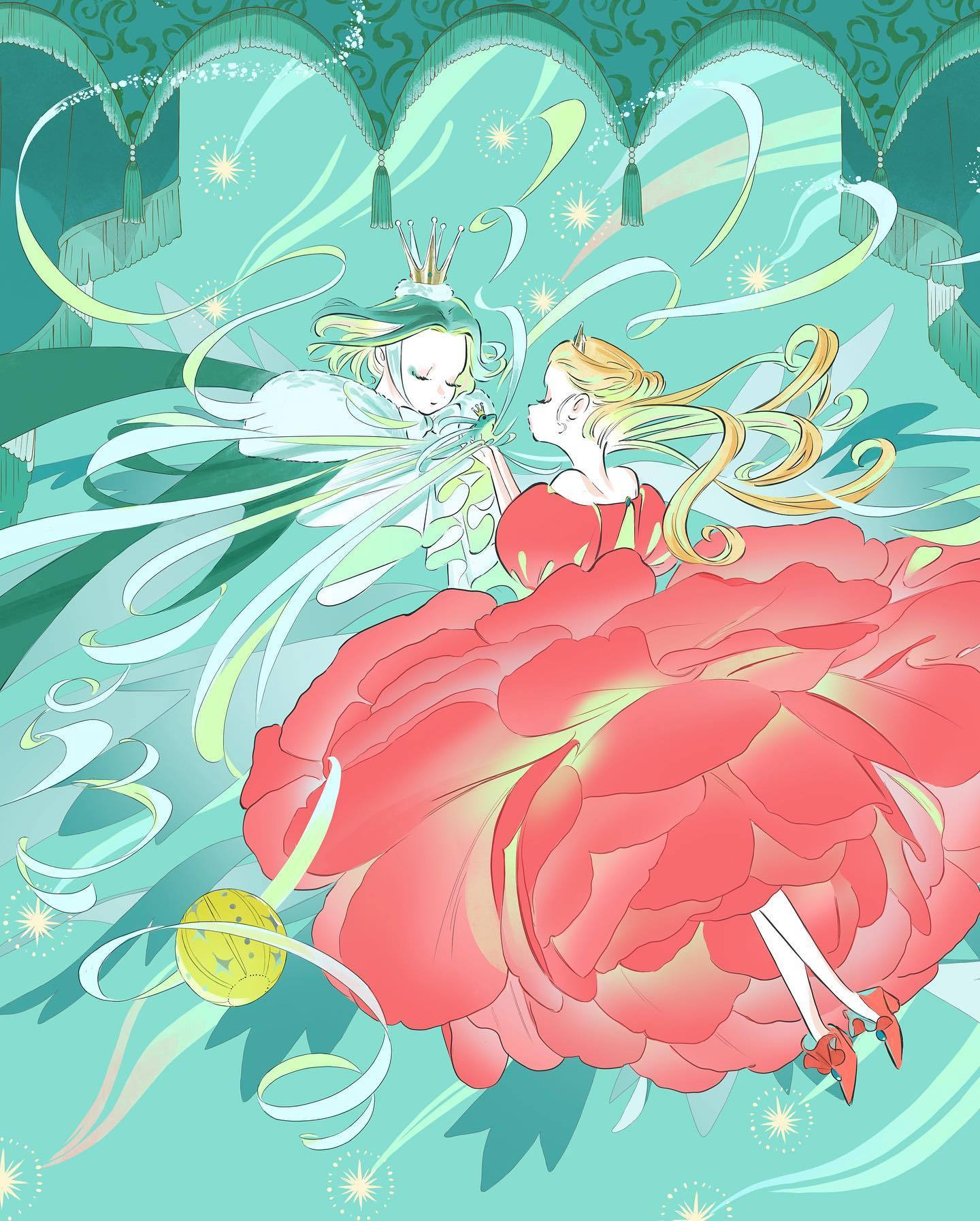 翩翩起舞插画师mumashu