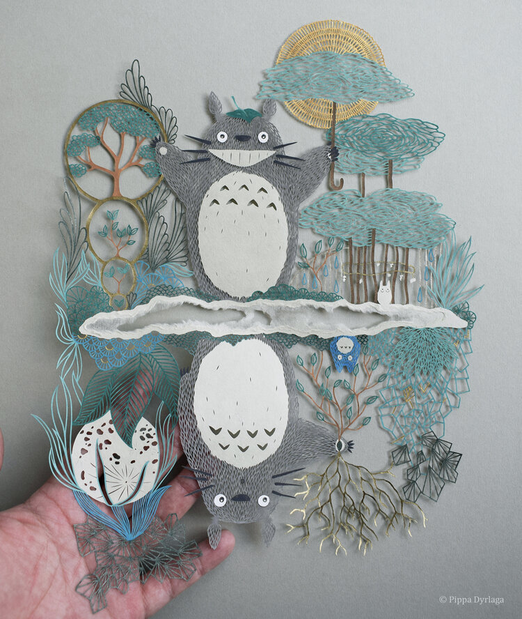 来自英国约克郡的纸雕艺术家pippa dyrlaga……__财经头条