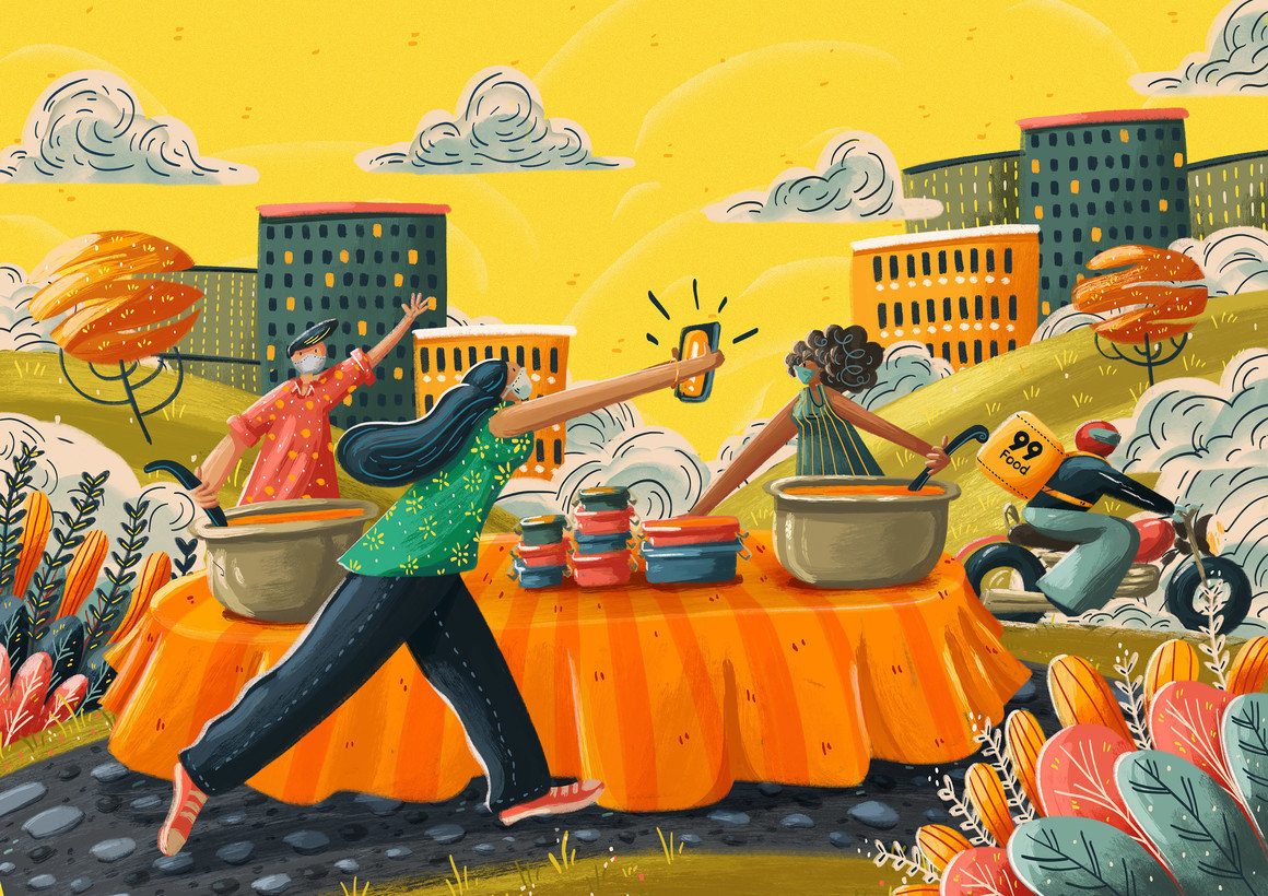 一组国外插画设计欣赏 | 巴西圣卡塔琳娜插画师victor beuren