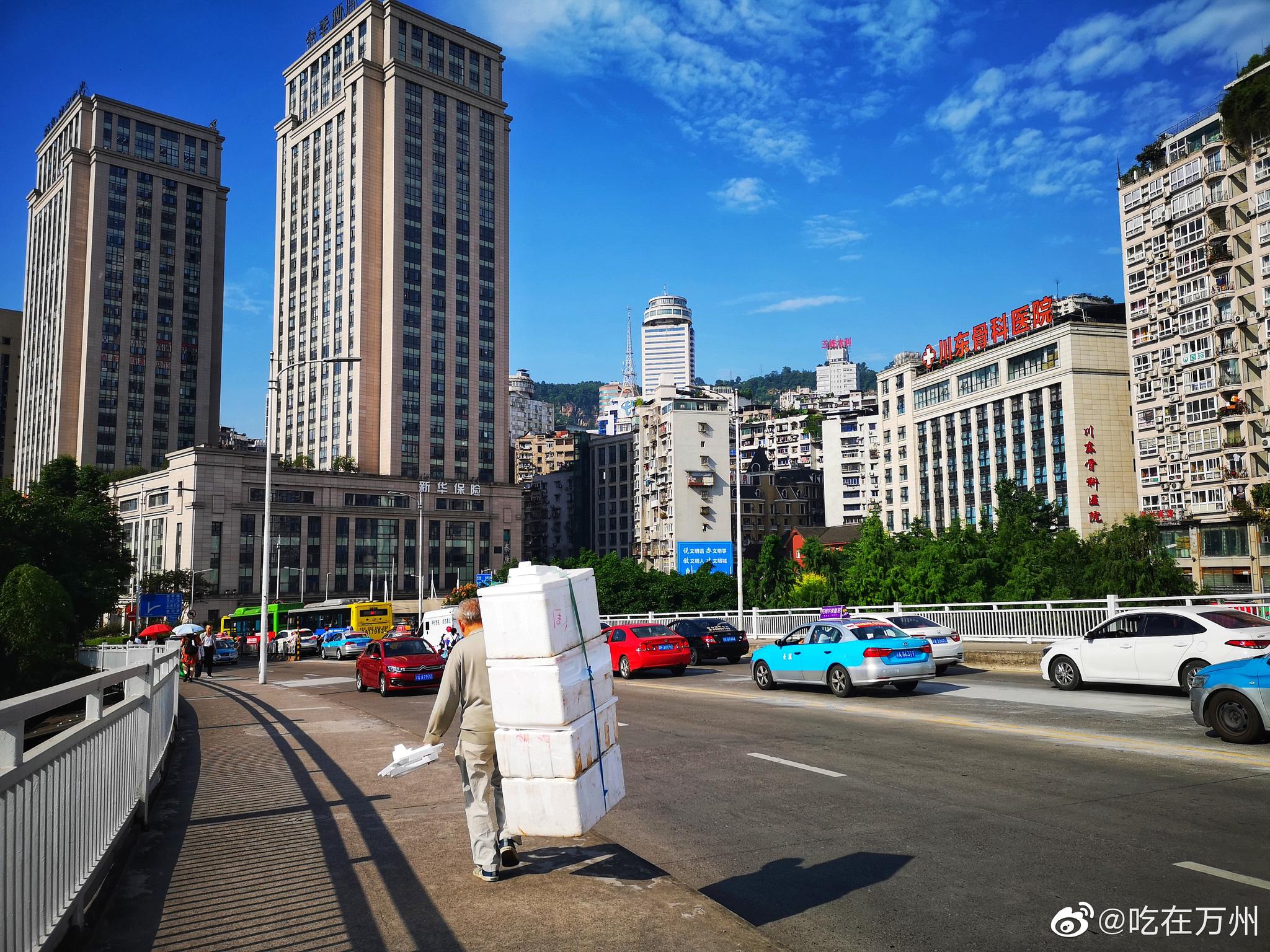 万州处处是生活的气息处处是阳光灿烂的照耀