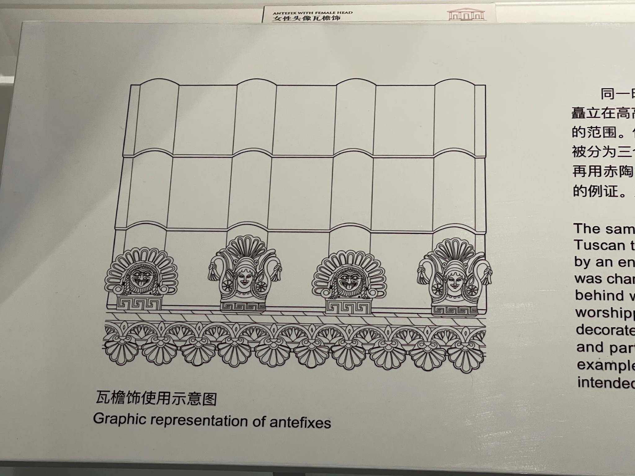 西方古典主义建筑中 瓦檐饰（antefix）……__财经头条