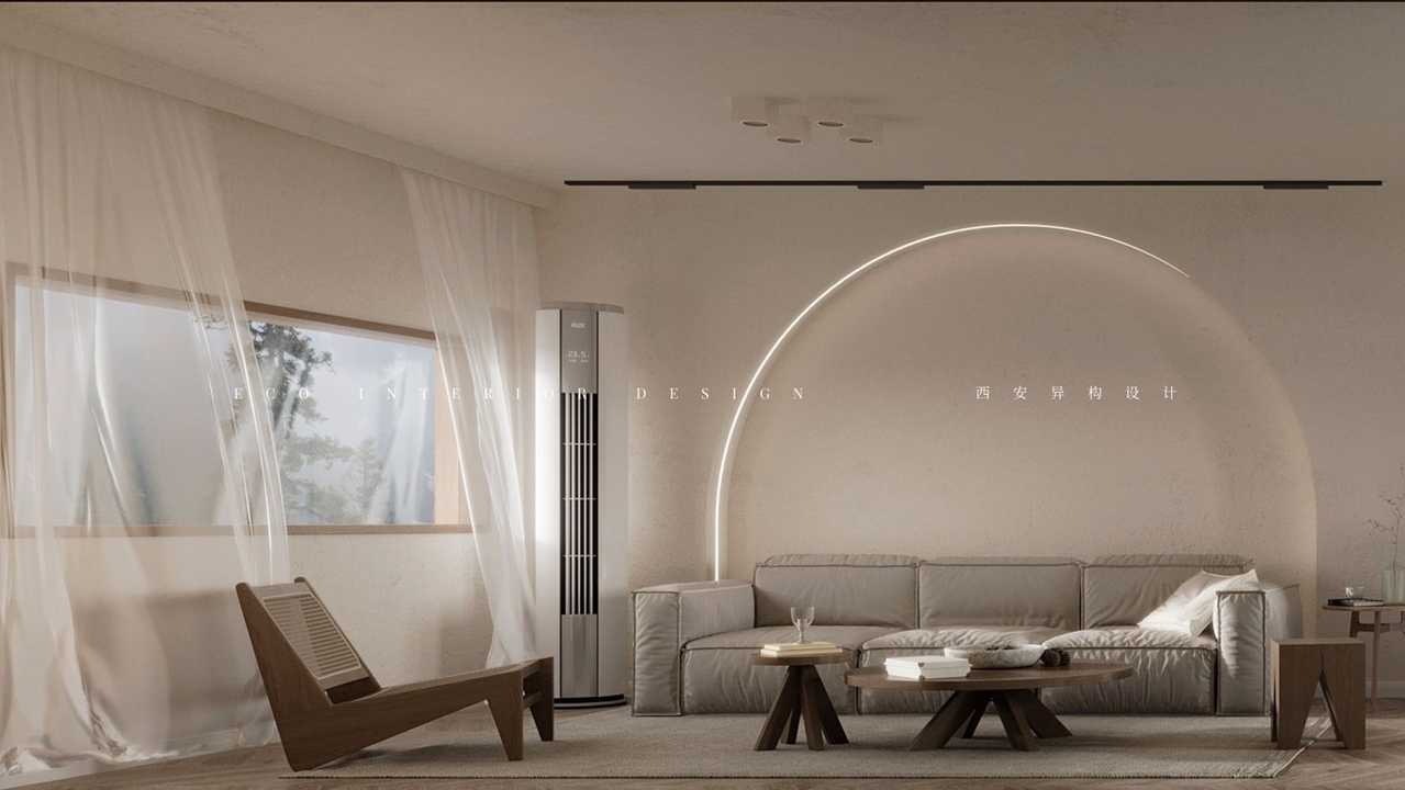 原木·侘寂用设计美学打造一个家与居者最平和的氛围丨异构设计