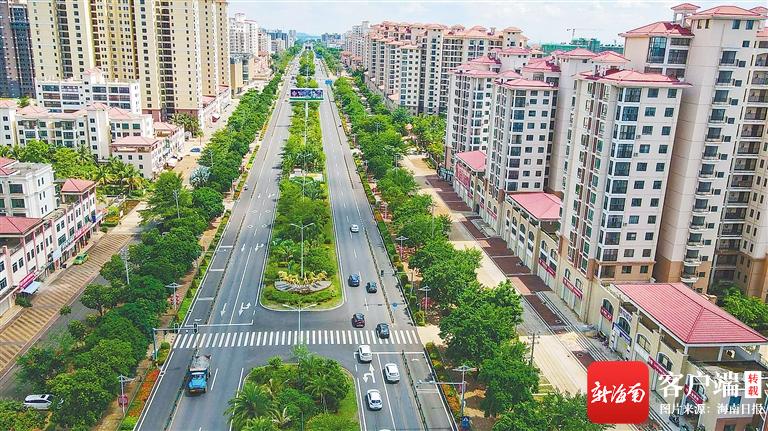 该公路串联澄迈金江镇,大丰镇,老城镇和马村港,是澄迈县城与高速公路