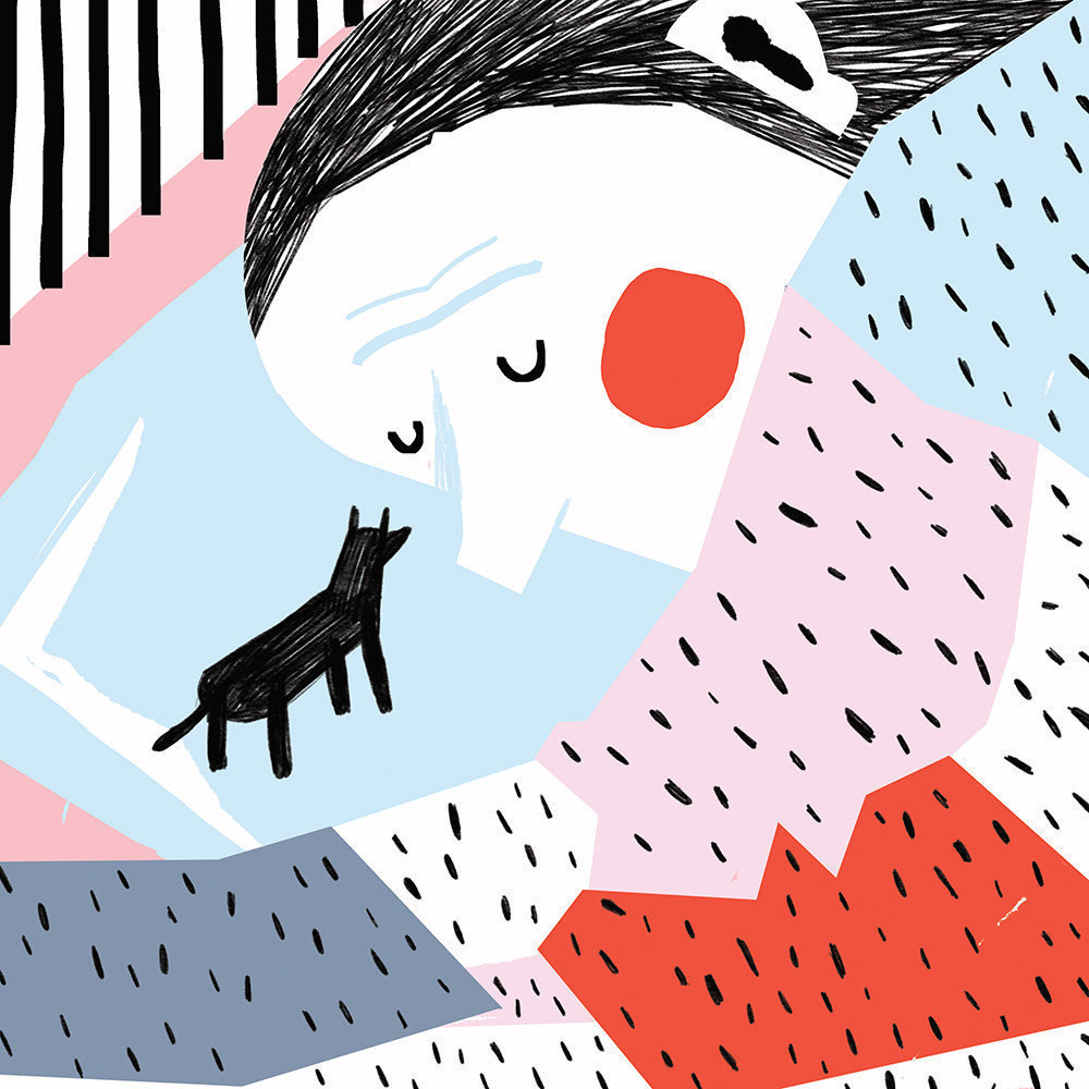 葡萄牙插画师tiagogalo笔下大胆夸张的人物造型