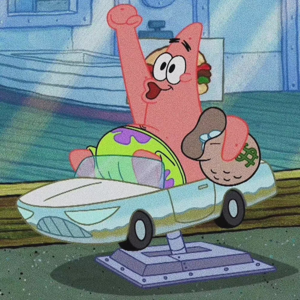 派大星表情包～ 你的心像石头哦_高清图集_新浪网